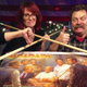 Illustration for article titled Nick Offerman and Megan Mullally must really love to do puzzles